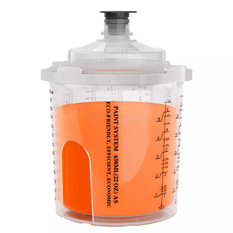 डिस्पोजेबल स्प्रे गन कप पेंटिंग कार्यक्षमता आणि गुणवत्ता कशी सुधारते